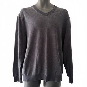 Daniel Cremieux Signature Collection 100% Supima Cotton V-Neck Sweater XL